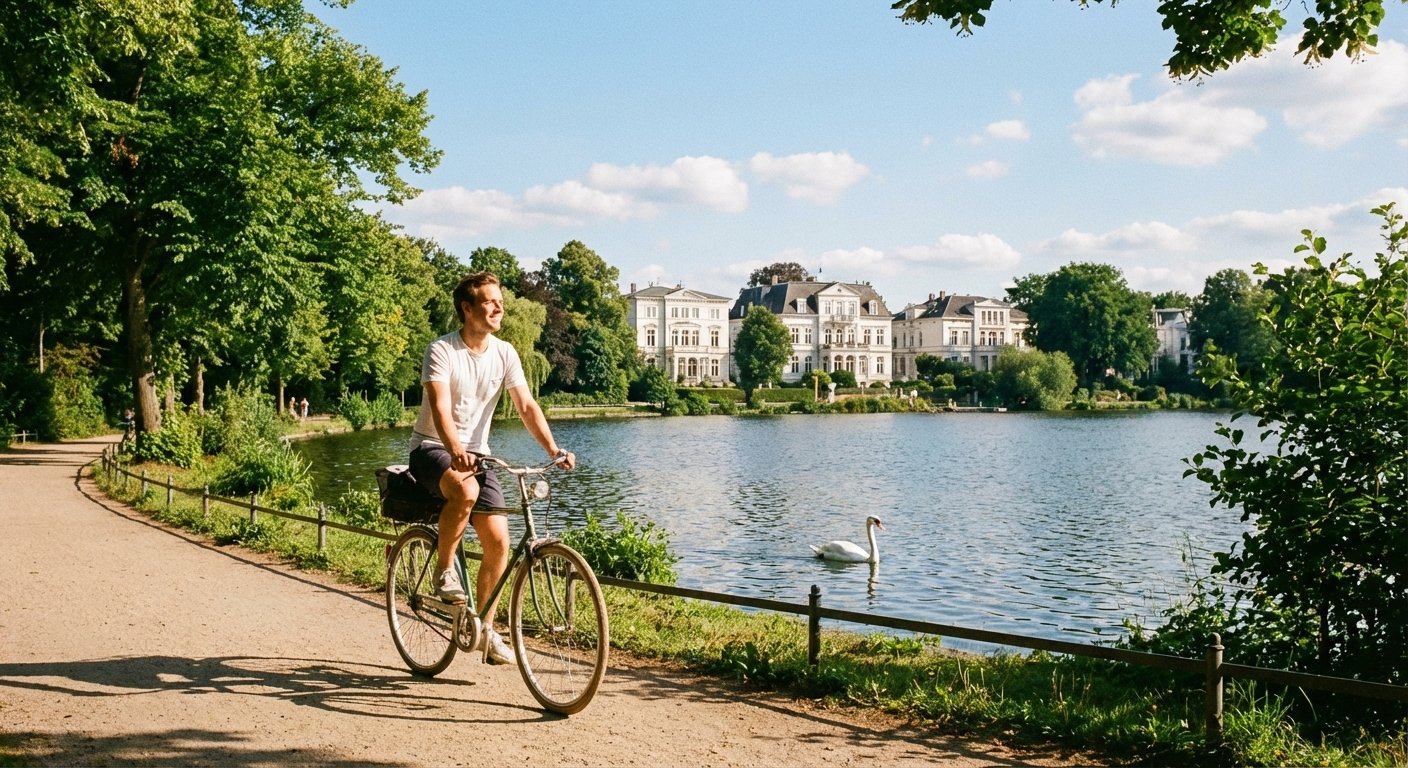 Fahrradtour Hamburg Alster