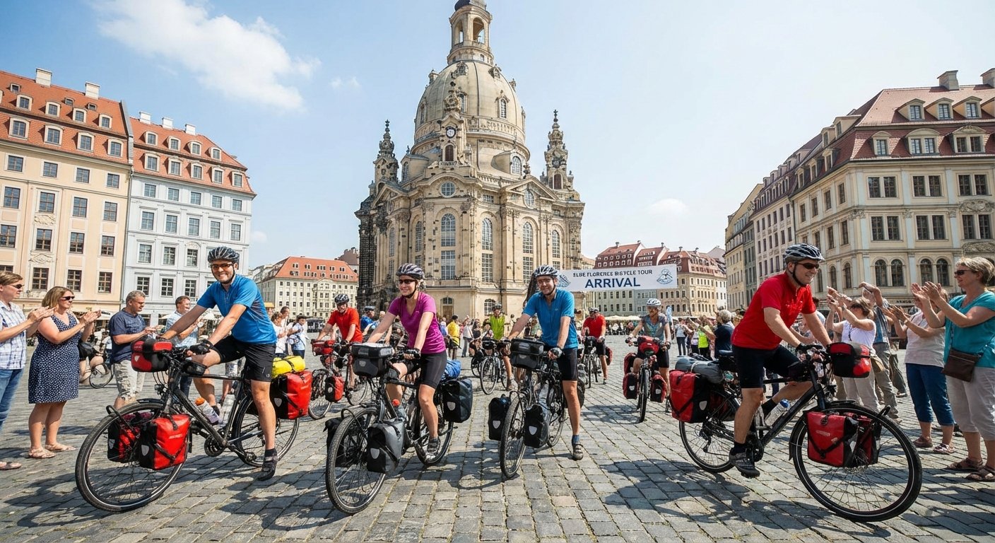 Fahrradtour Hamburg Dresden
