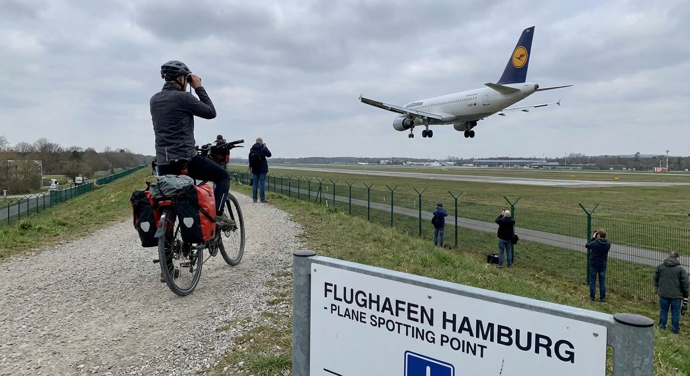 Fahrradtour Hamburg Flughafen
