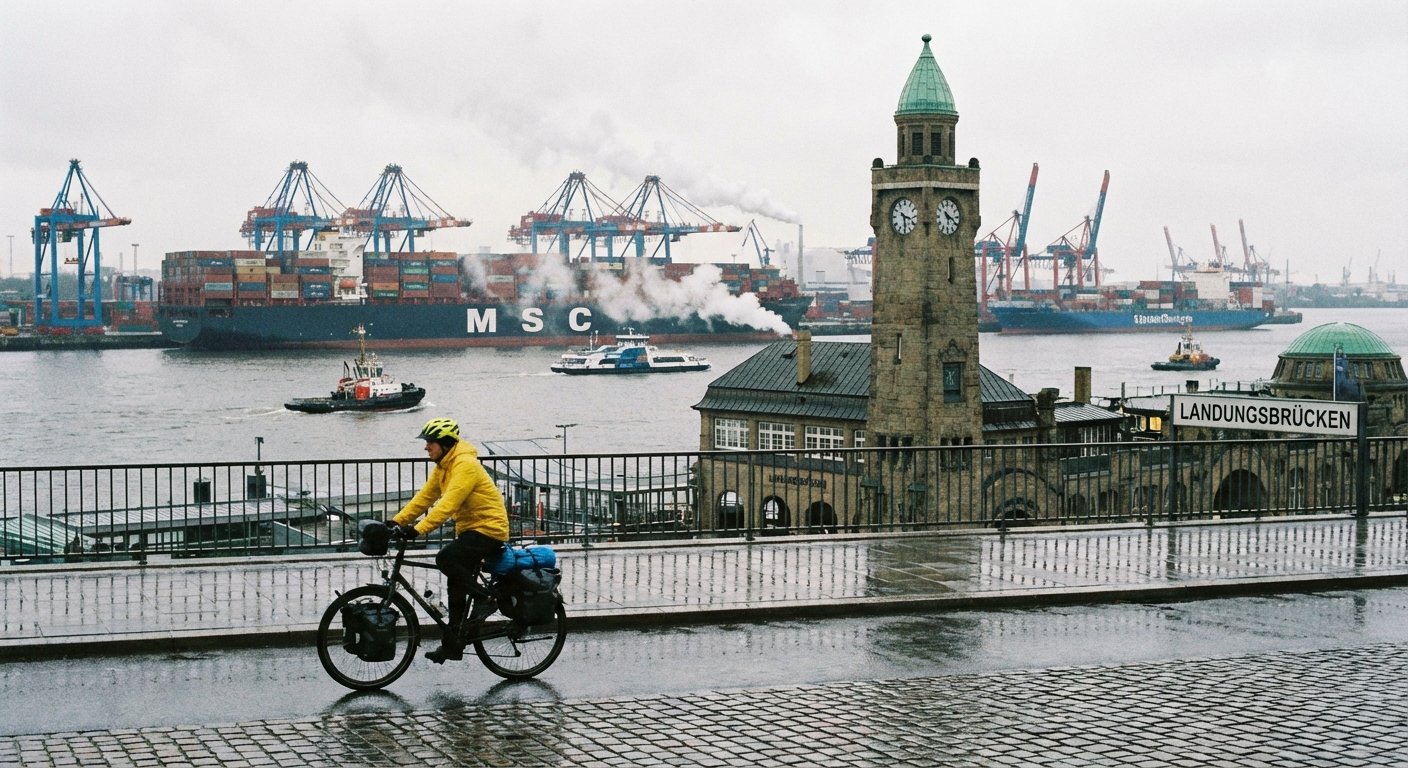 Fahrradtour Hamburg Hafen