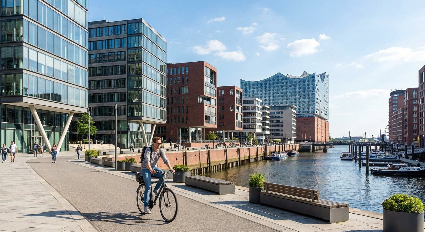 Fahrradtour Hamburg HafenCity