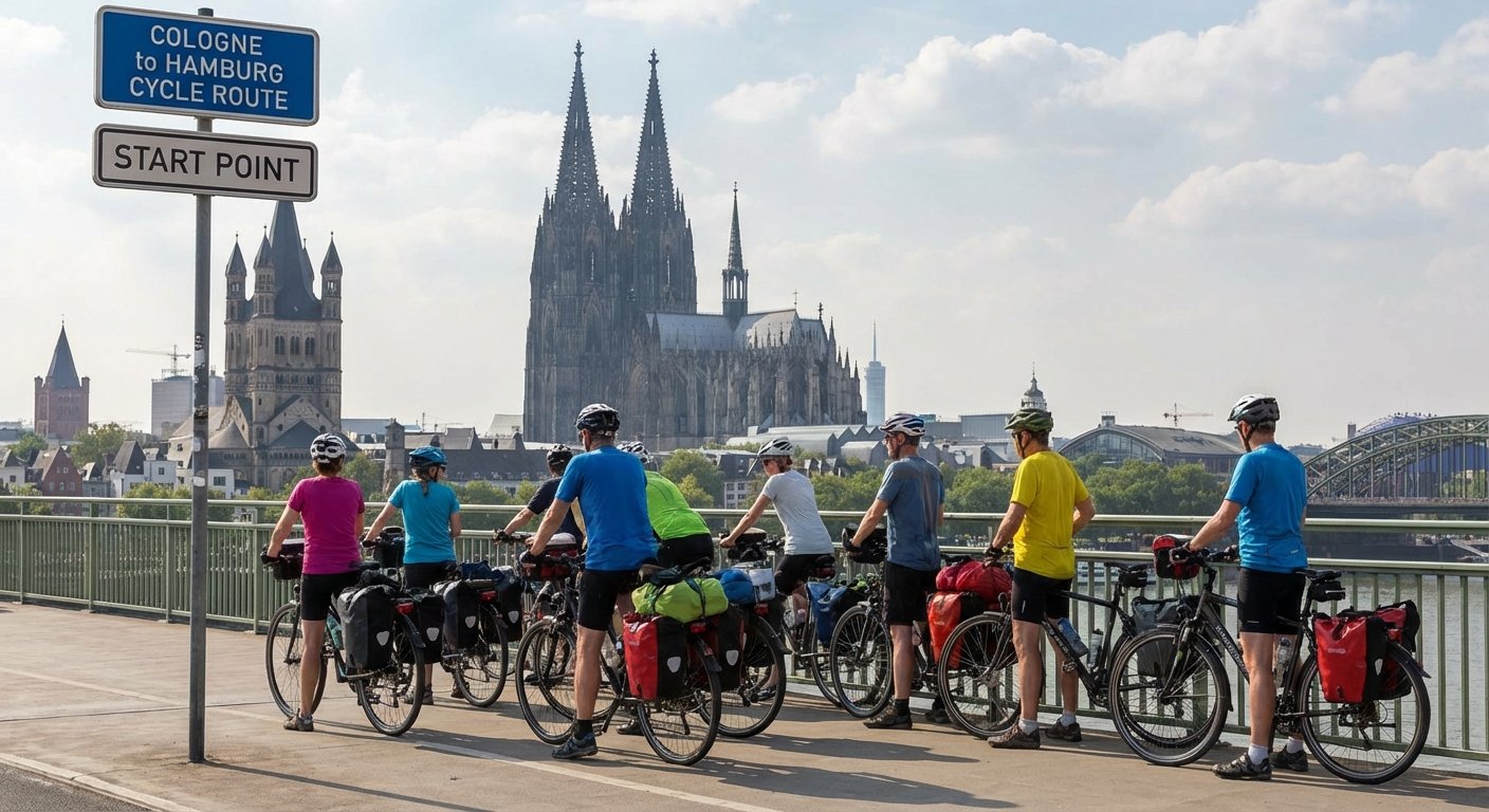 Fahrradtour Köln Hamburg