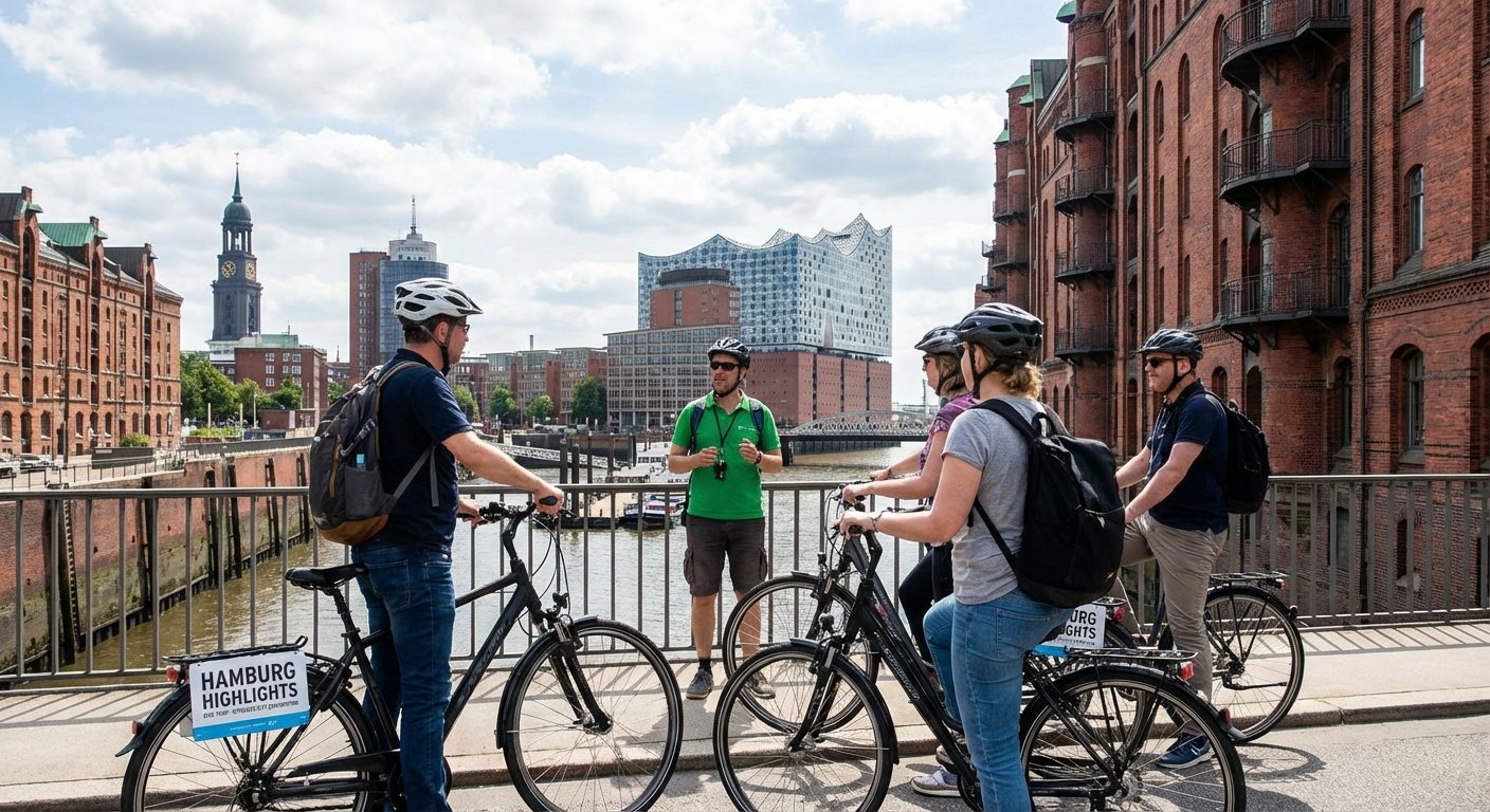 Fahrradtour Hamburg Kompakt