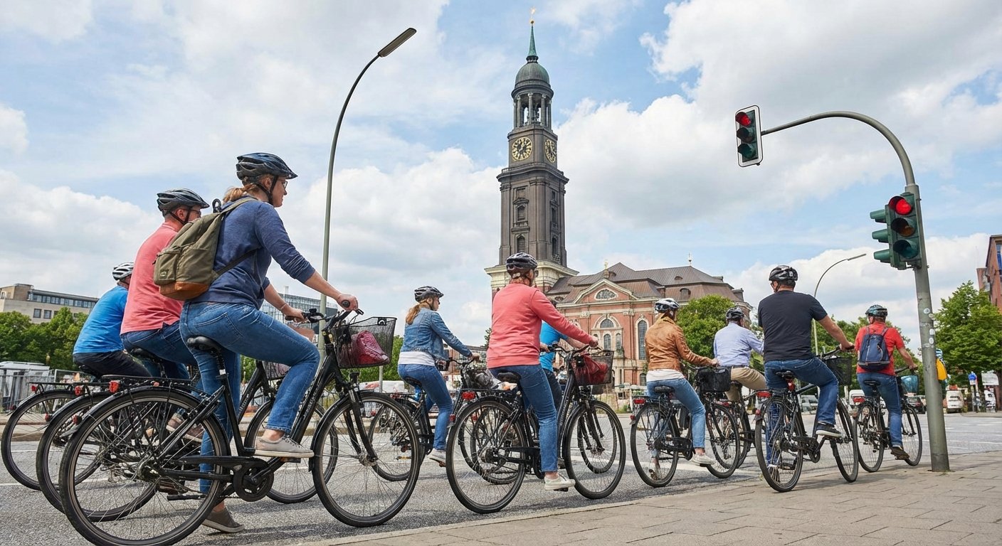 Kulinarische Fahrradtour Hamburg