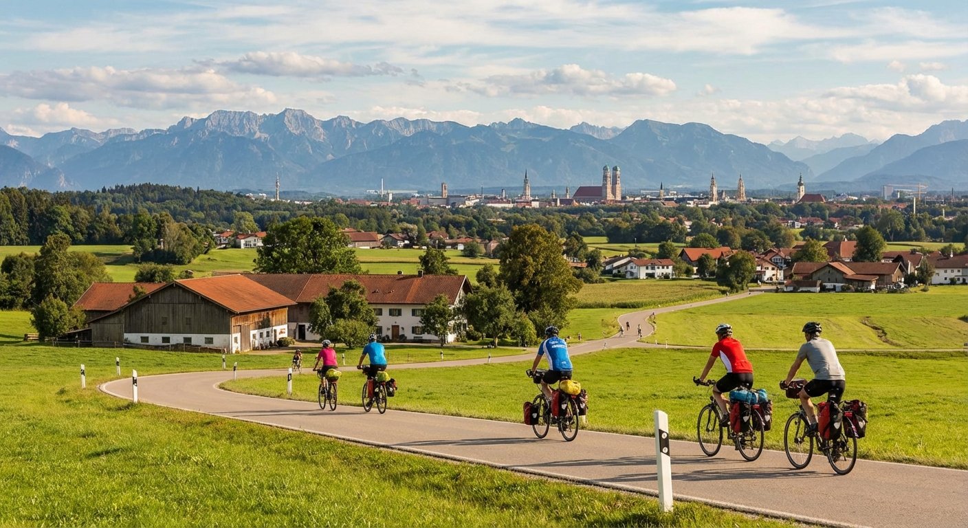 Fahrradtour Hamburg München