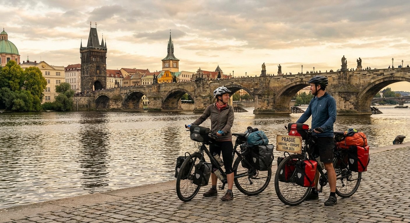 Fahrradtour Hamburg Prag