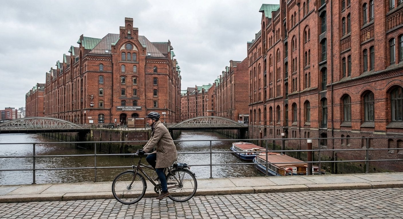 Fahrradtour Hamburg Speicherstadt