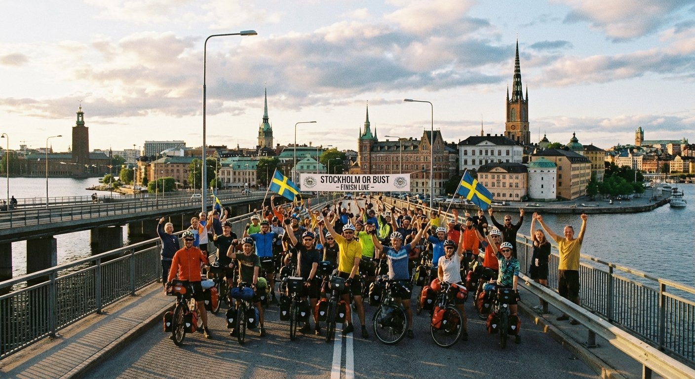 Fahrradtour Hamburg Stockholm