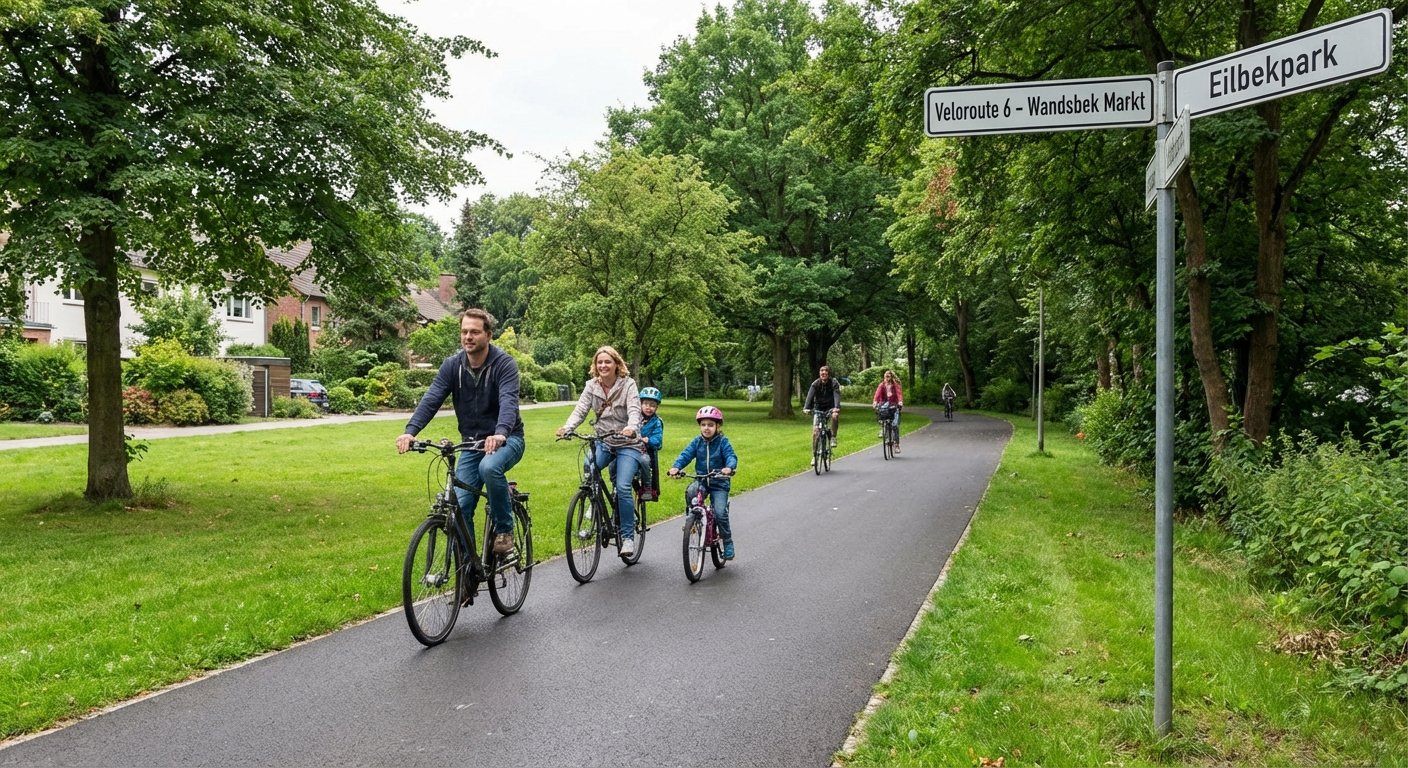 Fahrradtour Hamburg Wandsbek