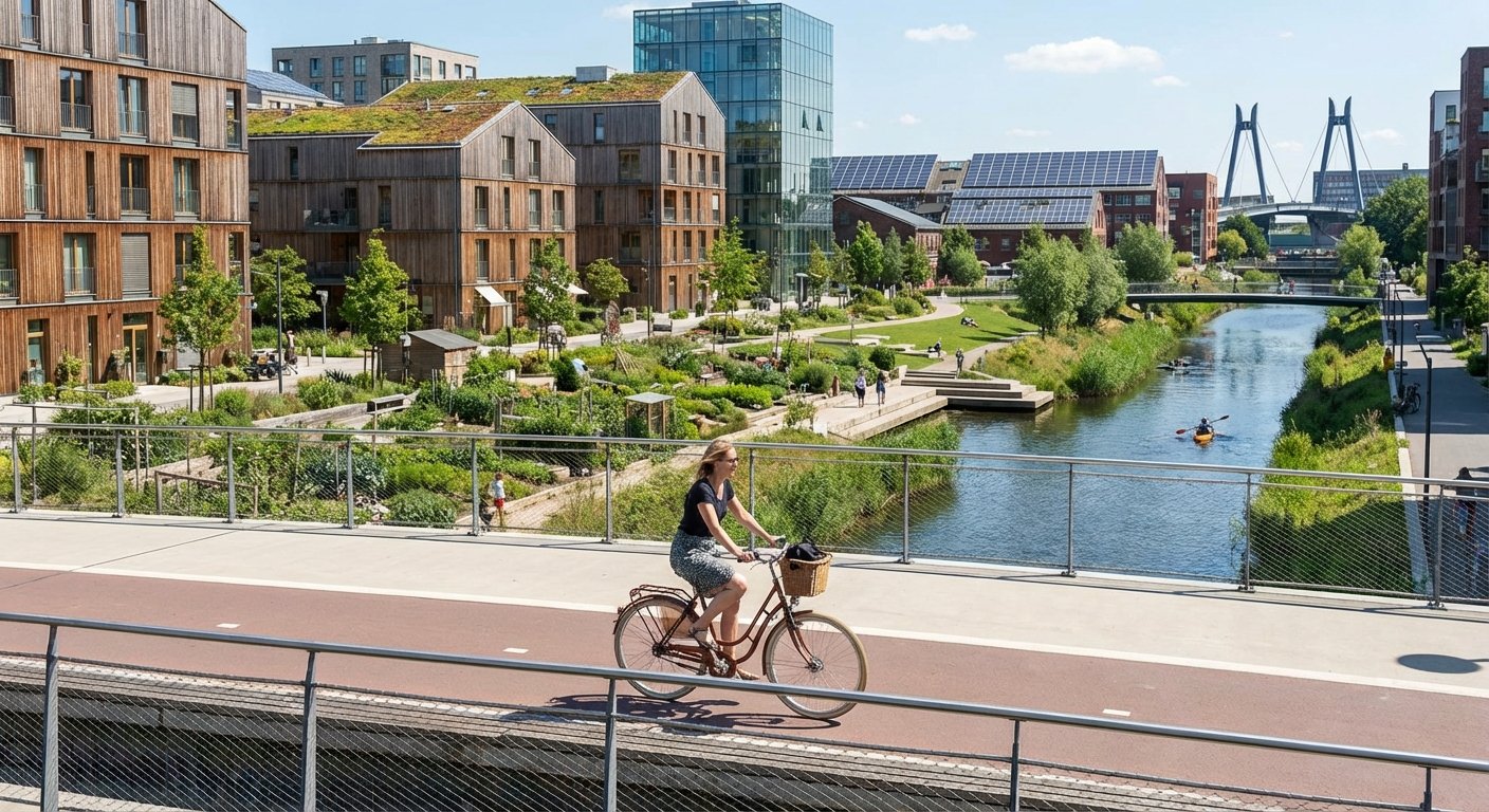 Fahrradtour Hamburg Wilhelmsburg Inselpark